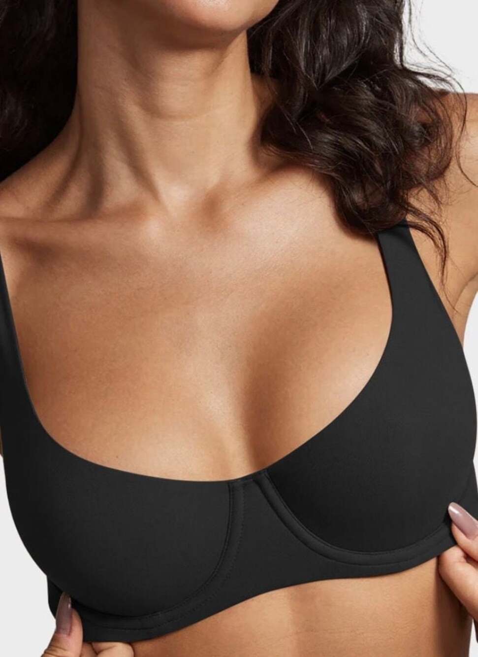 Shecurve Seamless Unlined Underwire Balconette Bra Size 42F